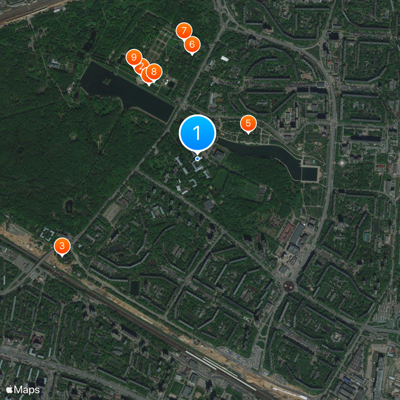 Moscow University for the Humanities Map