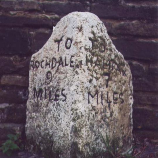 Milestone 15 Metres To West Of Beestonhirst