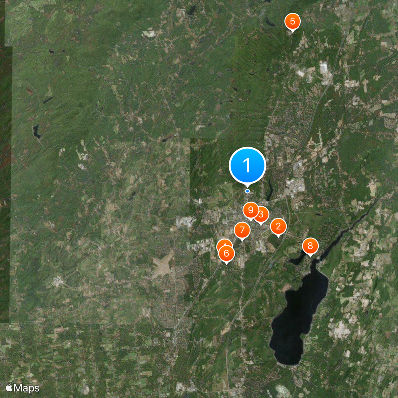 Skidmore College Map