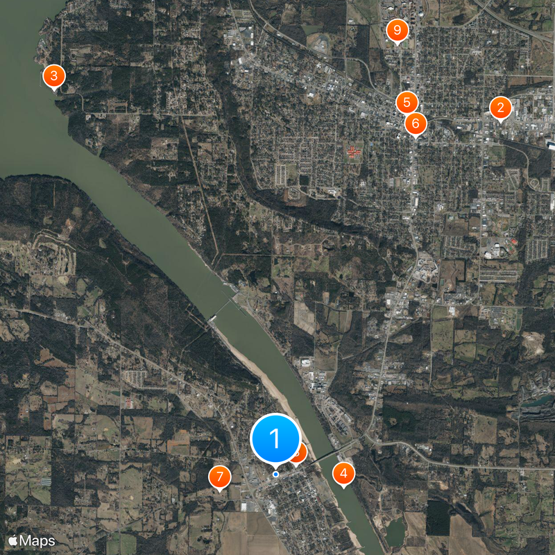 Dardanelle Map