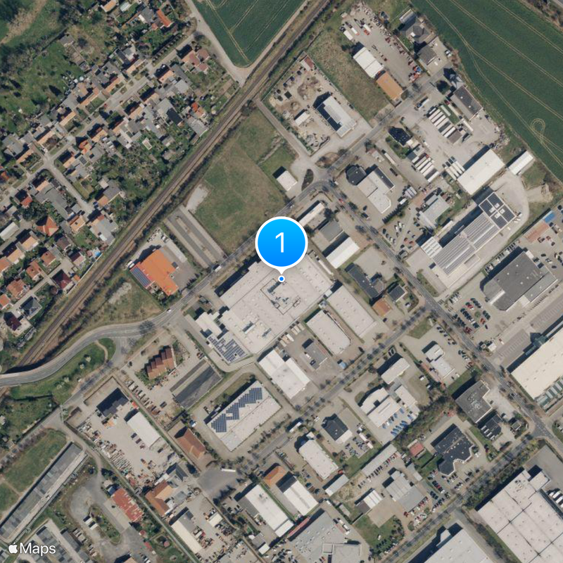Schreibgerätewerk Wernigerode Map
