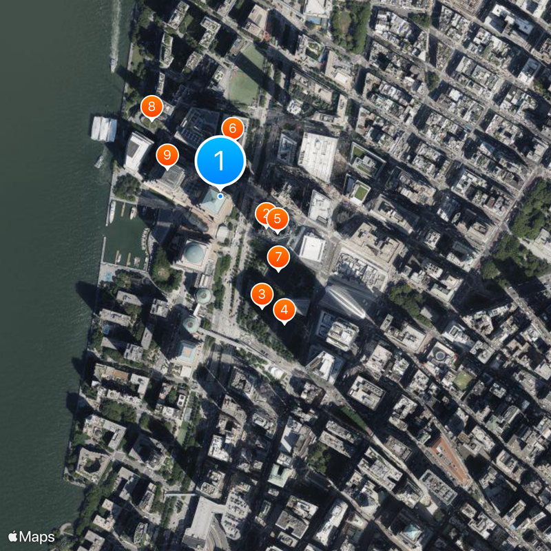 200 Vesey Street Map