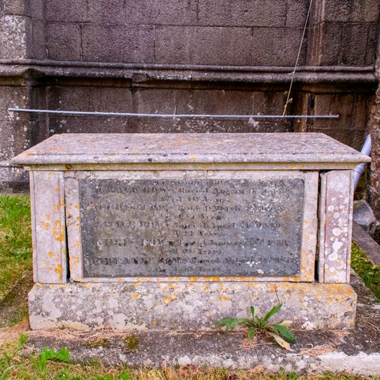Rows Chest Tomb At Approximately 1 Metre West Of South Aisle Of Church Of St Paul