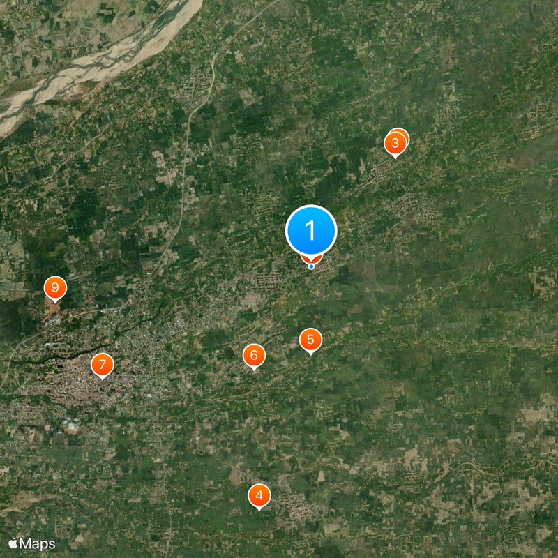 Mahalingeswarar Temple, Thiruvidaimarudur Map