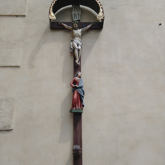 Kříž na Jihlavské bráně v Pelhřimově