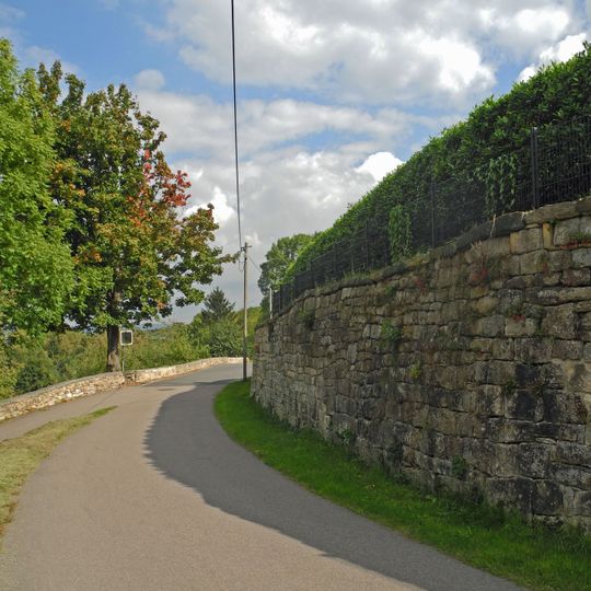 Einfriedungsmauer Gostritzer Straße 2c