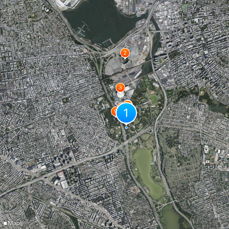 Westinghouse Time Capsules Mapa