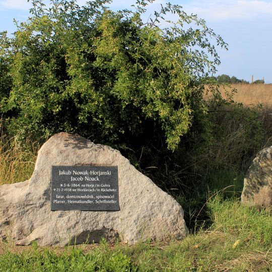 Gedenkstein für Jakub Nowak-Horjanski