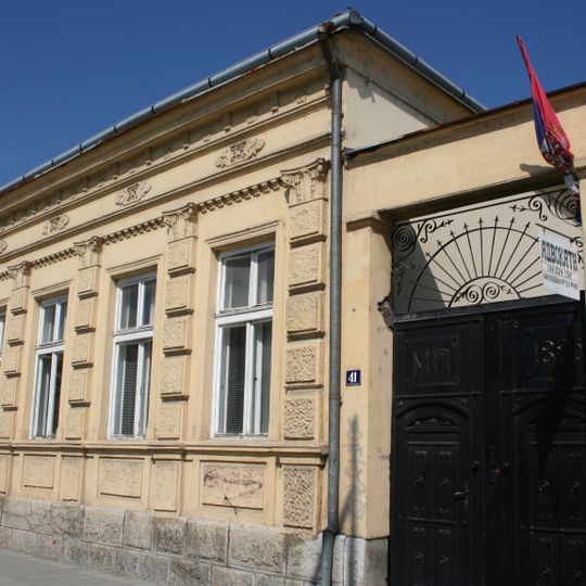 Bâtiment situé 41 rue Karađorđeva à Valjevo