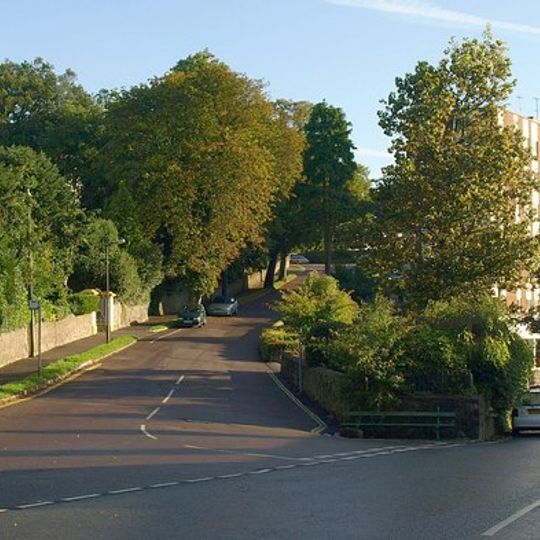 Gate Piers At South End Of Lisburne Crescent