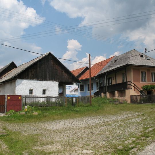 Rodný dom Juraja Hronca, dom ľudový pamätný