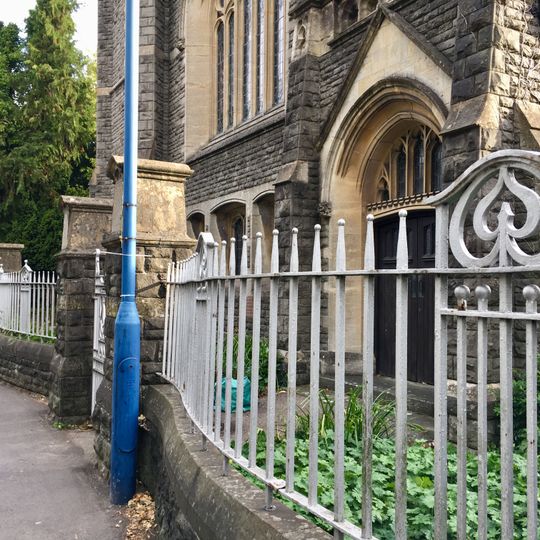 Entrance Gates, Boundary Wall and Railings at Whitefield Chapel.