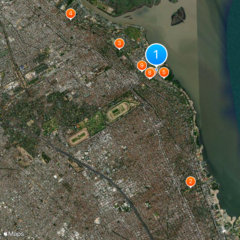 Partido San Isidro Mapa