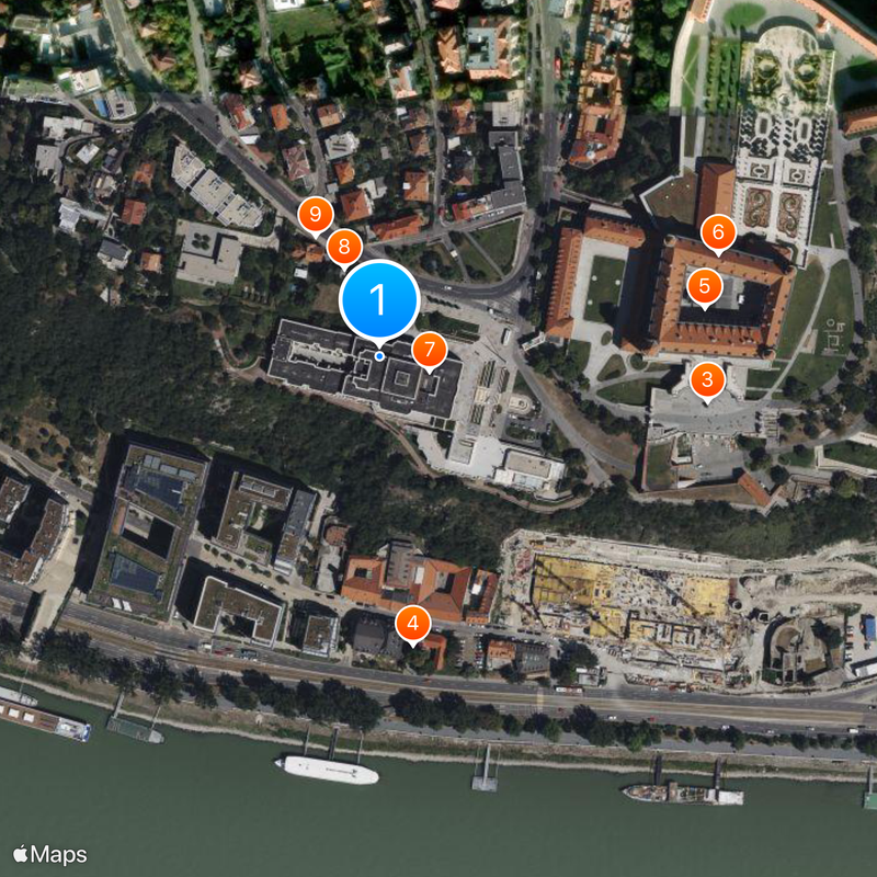 National Council of the Slovak Republic Map