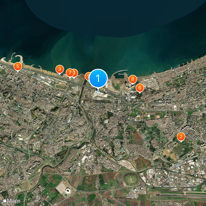 Djamaa el Djazaïr Mapa