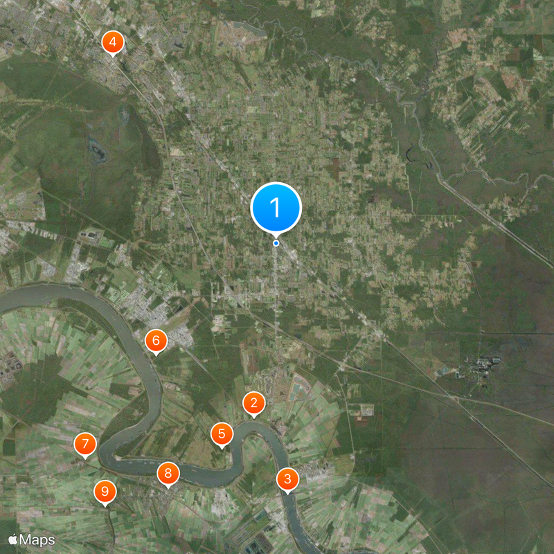 Gonzales Map