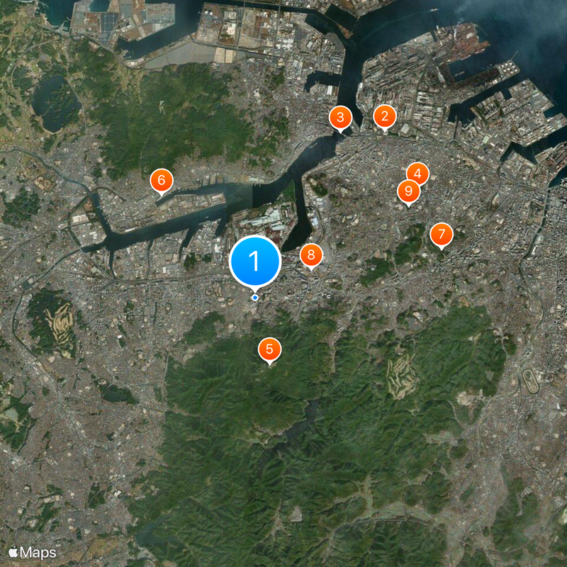Kyushu International University Map