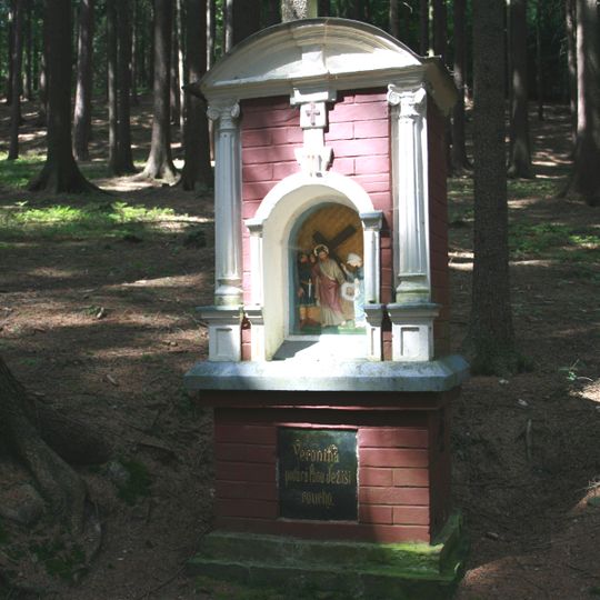 Křížová cesta, boží muka VI v Přepychách v Dřízně