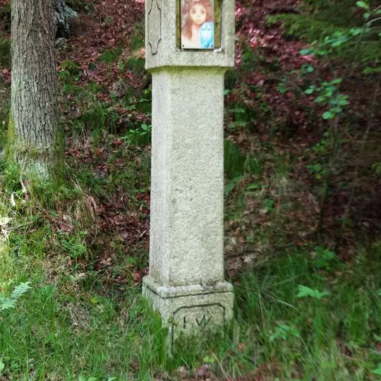 Column shrine in Veveří