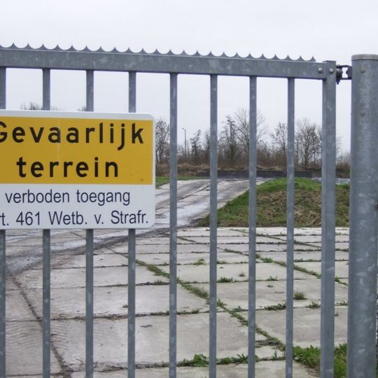 Terrein waarin overblijfselen van nederzettingen
