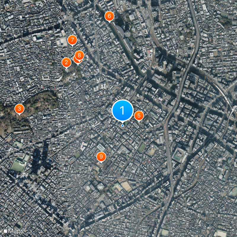 Kogyokusha Academy Map