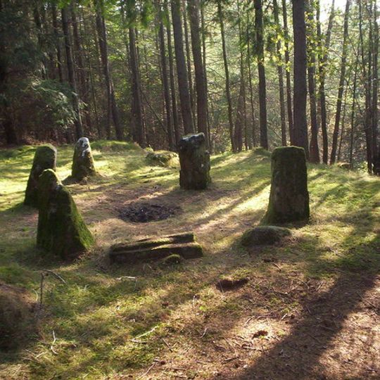 Glassel stone circle