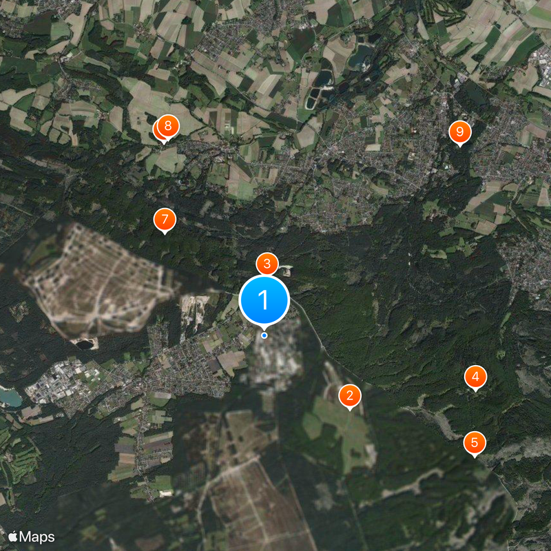 Field Marshal Rommel Barracks, Augustdorf Map
