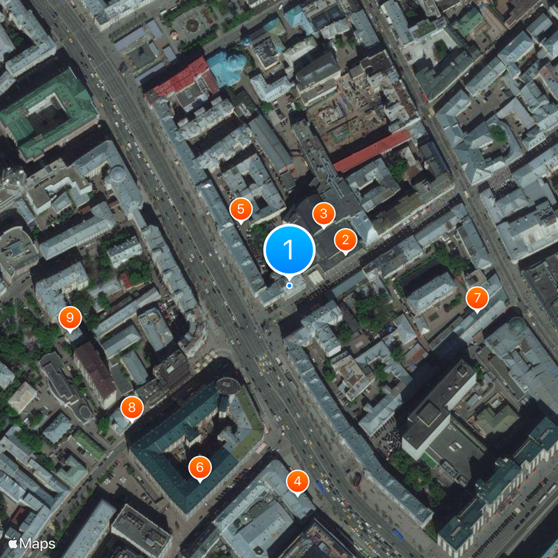 Moscow Art Theatre School Kaart