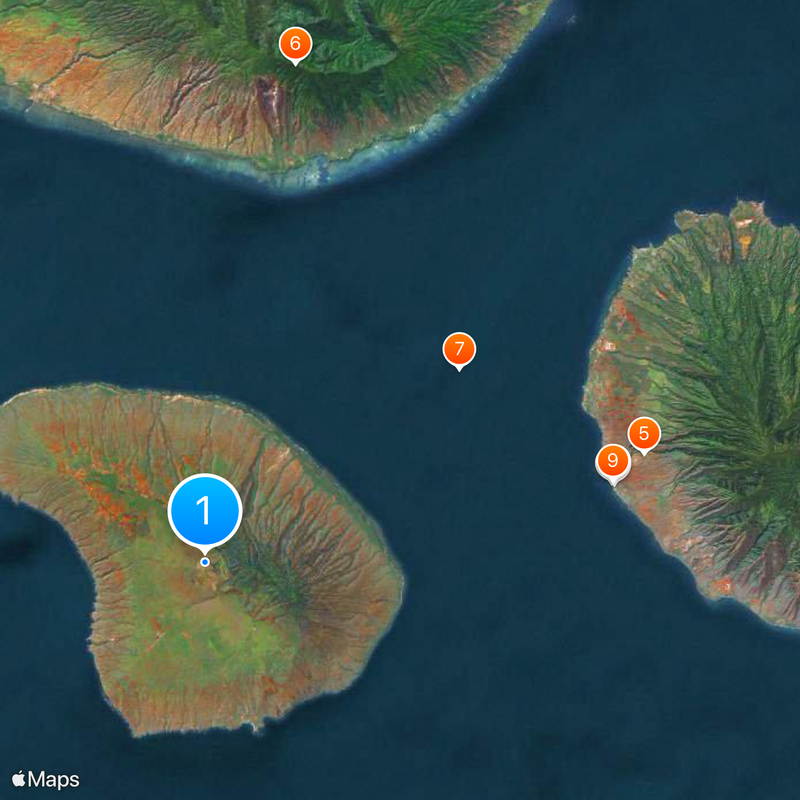 Lanai City Map