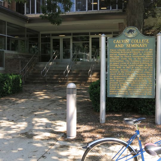 Calvin College and Seminary Historical Marker