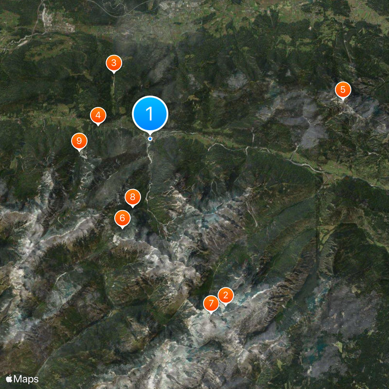 Kranjska Gora Mapa