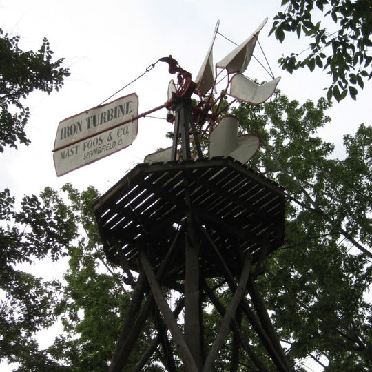Iron Turbine Windmill