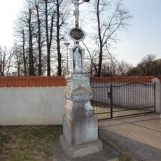 Wayside cross near Church of Saint Giles