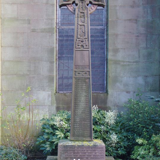 War memorial at All Saints, Childwall