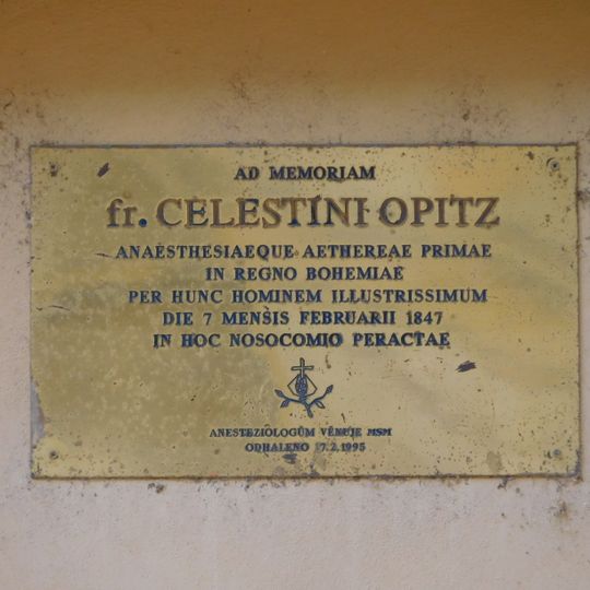 Plaque to Celestin Opitz