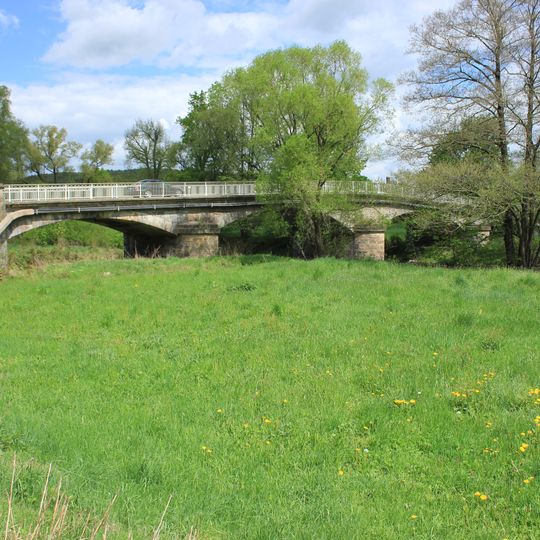 Straßenbrücke über die Zwickauer Mulde Wiesenburg