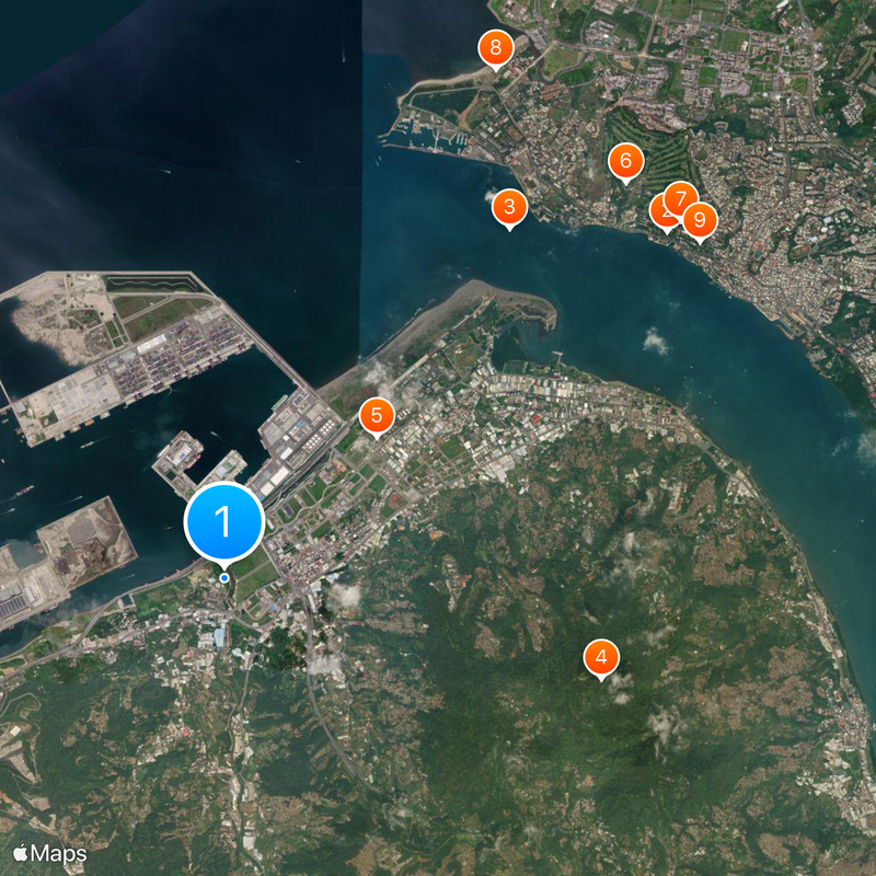 Formosa Fun Coast Mapa