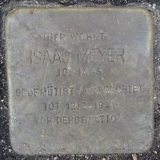 Stolperstein en memoria de Isaac Meyer