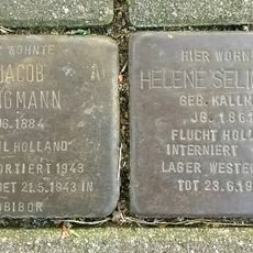 Stolperstein en memoria de Jacob Seligmann