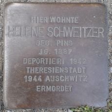 Stolperstein dedicated to Helene Schweitzer
