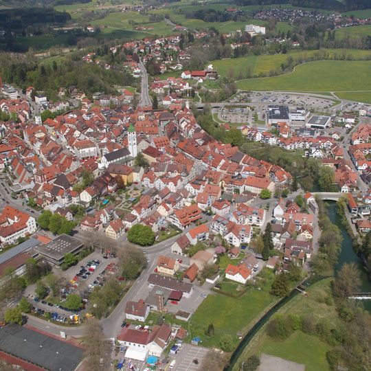 Gesamtanlage Altstadt Wangen im Allgäu