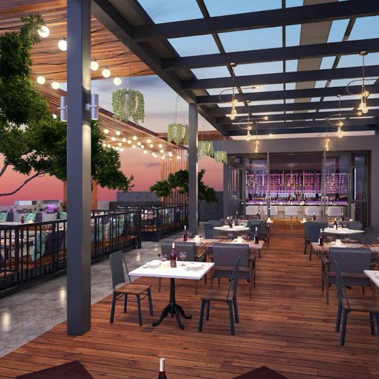 The Ivy Champagne Garden