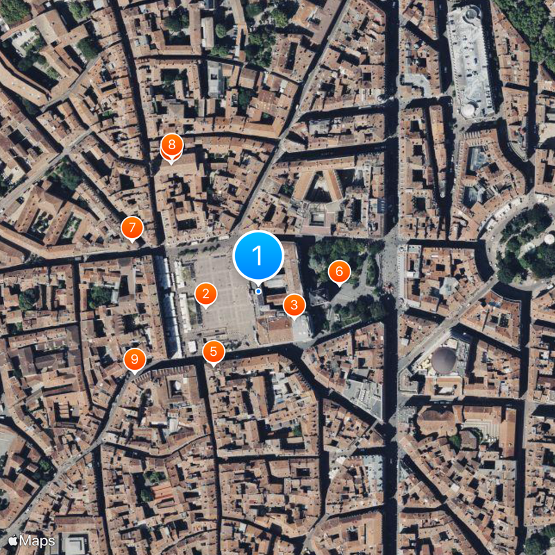 Capitole de Toulouse Carte