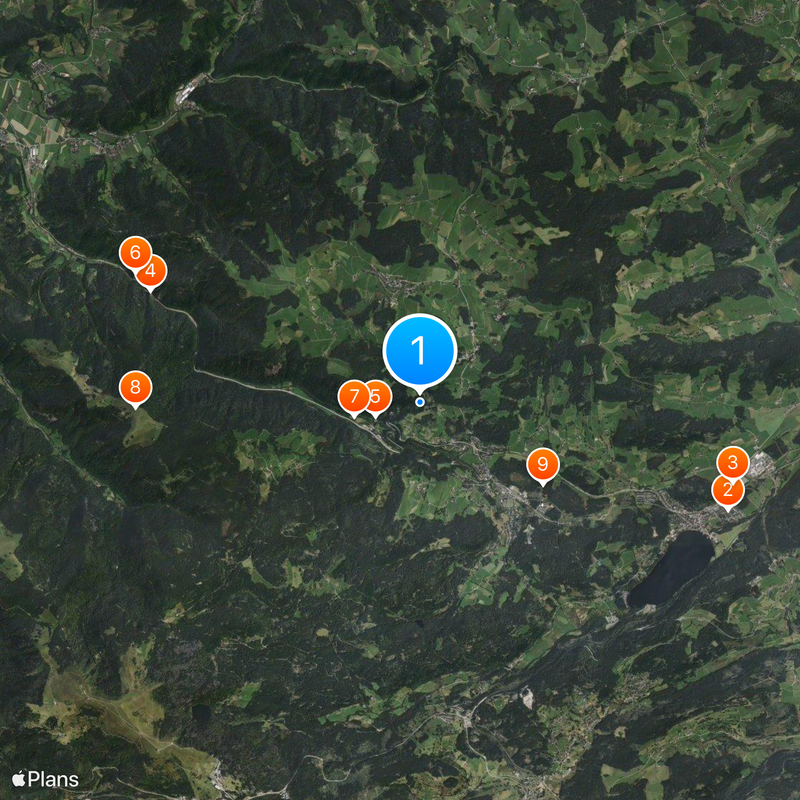 Barranca del Ravenna Mapa