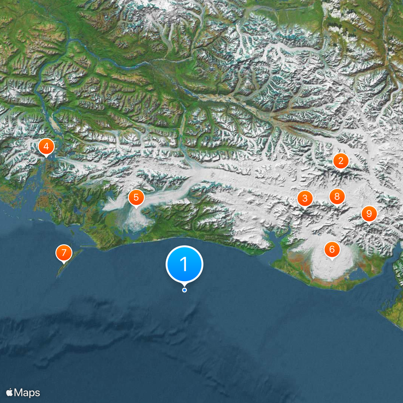 Alaska Marine Highway Map