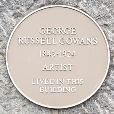 Commemorative plaque to George Russell Gowans