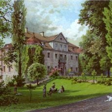 Dwór (dec. pałac), 1 poł XIX (brak w wykazie WUOZ - obiekt nie istnieje)