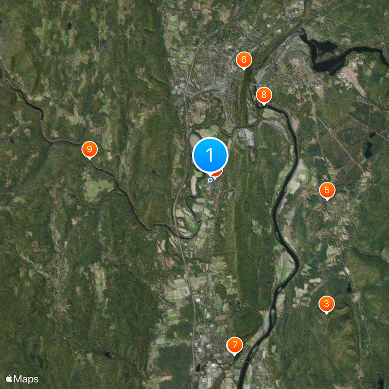 Deerfield Academy Map