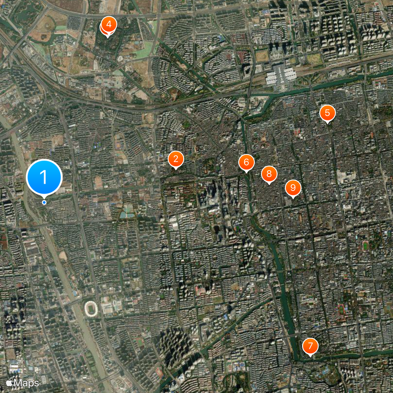 Hanshan Temple Mappa