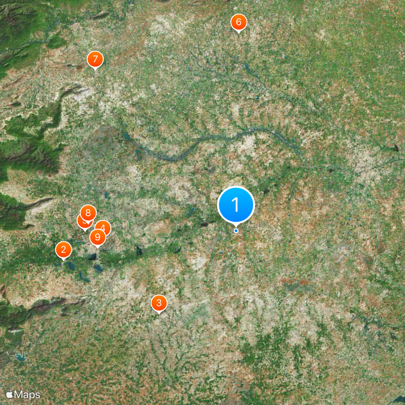 Sulur Air Force Base Map